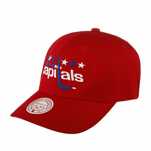 фото Бейсболка mitchell & ness, размер onesize, красный