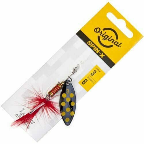 фото Блесна вертушка lucky john spin x long 03 6,0г bf