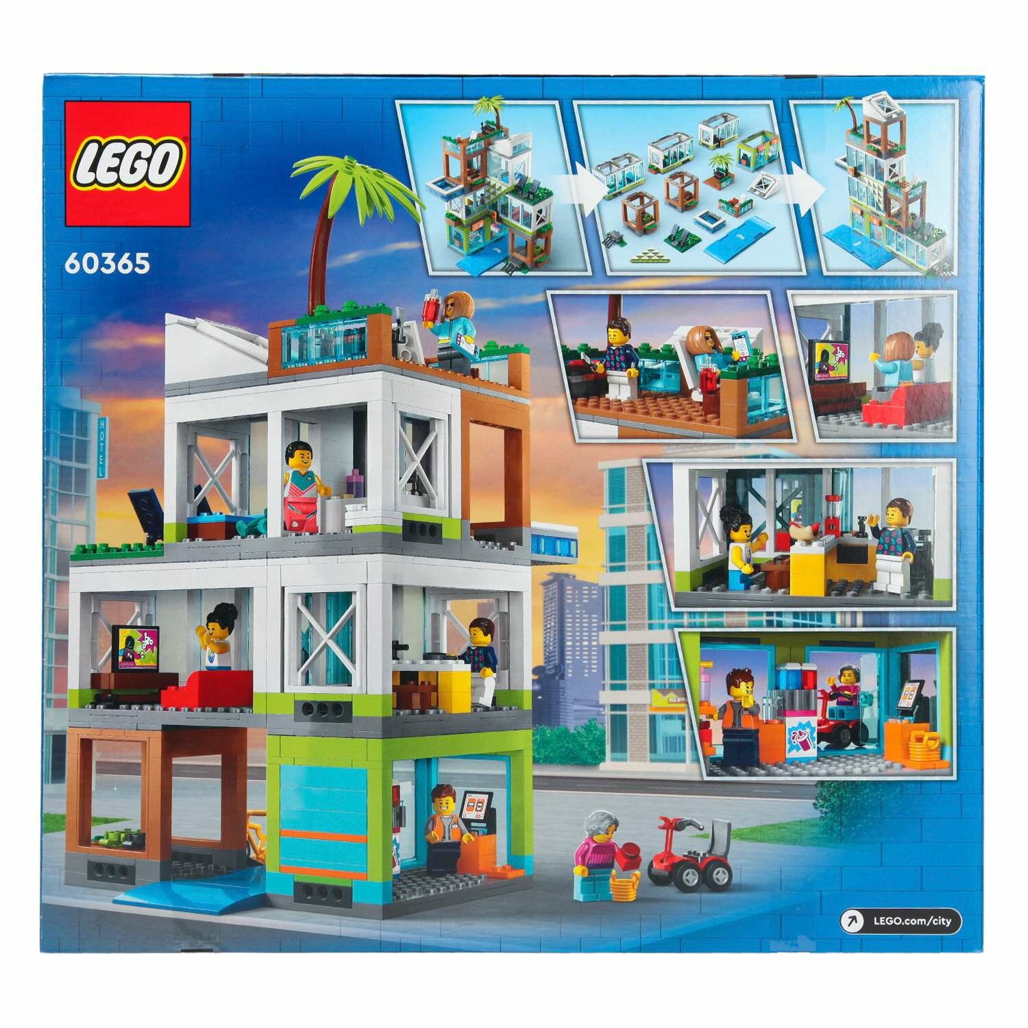 LEGO City Многоквартирный дом 60365 - фото №20