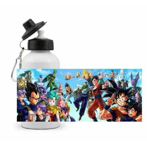 фото Спортивная бутылка жемчуг дракона, dragon ball №18 goodbrelok