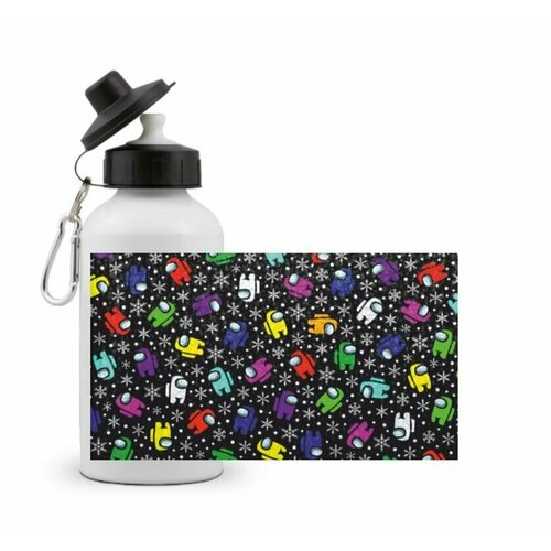 фото Спортивная бутылка among us, амонг ас №24 goodbrelok