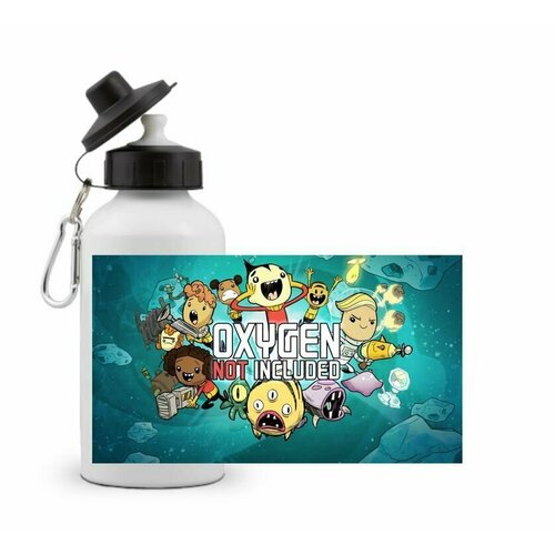 фото Спортивная бутылка oxygen not included, оксиген нот инклюдед №7 goodbrelok