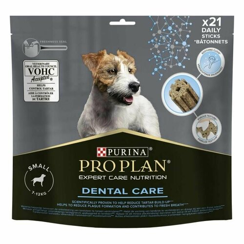Лакомство для собак 21шт Proplan Small Breed Dental Care 1268₽