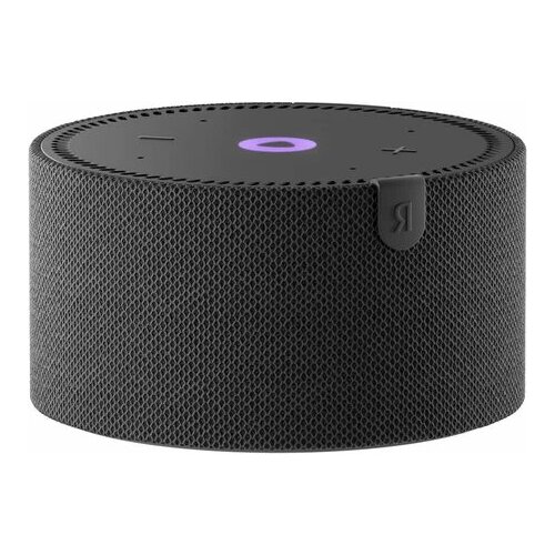 Умная колонка Яндекс станция мини Без часов Чёрный оникс 1192300₽