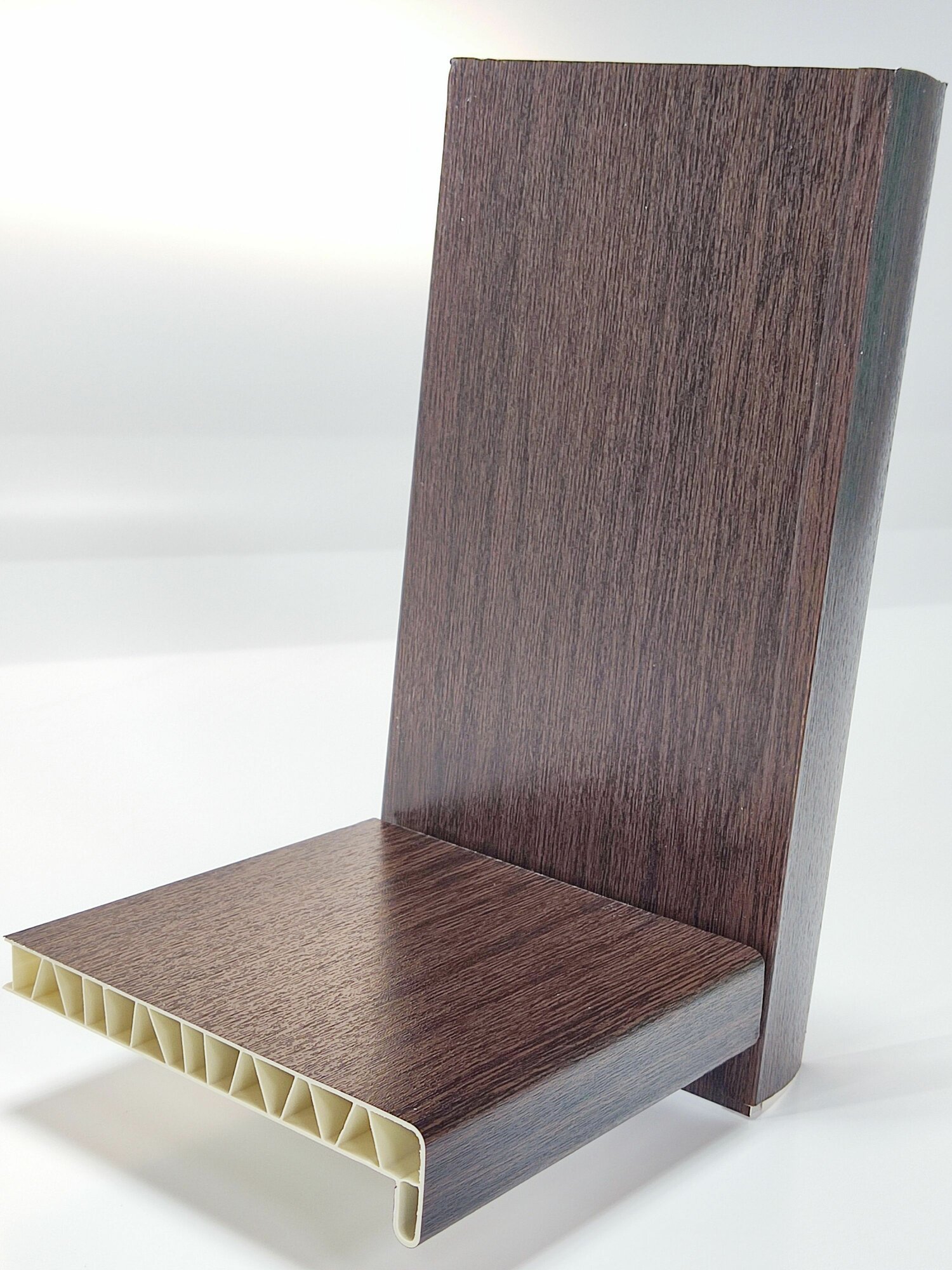 фото Откос ПВХ (темный дуб 2052089-1167) 200х1800