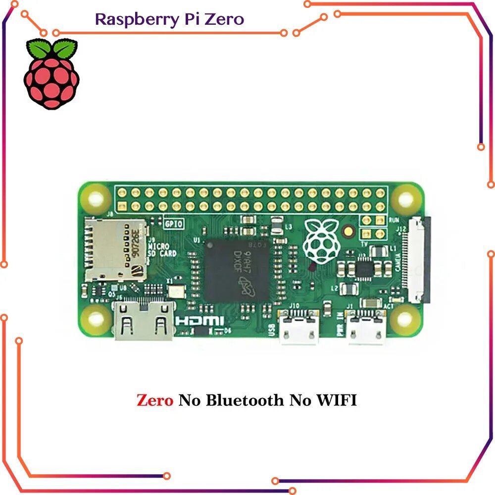 Raspberry Pi Zero 2W плата с WiFi Bluetooth