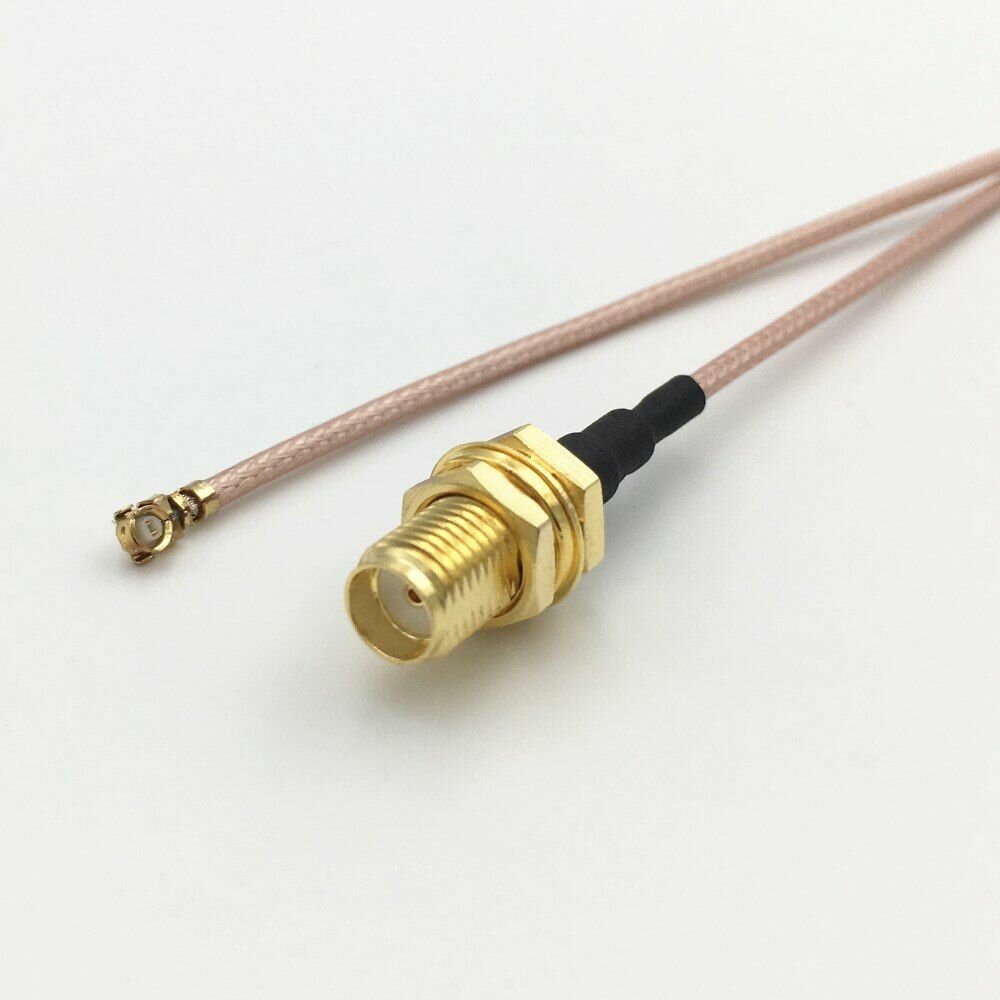 Адаптер для модема (пигтейл) U. fl(IPEX)-SMA(female) кабель RG178 15см.