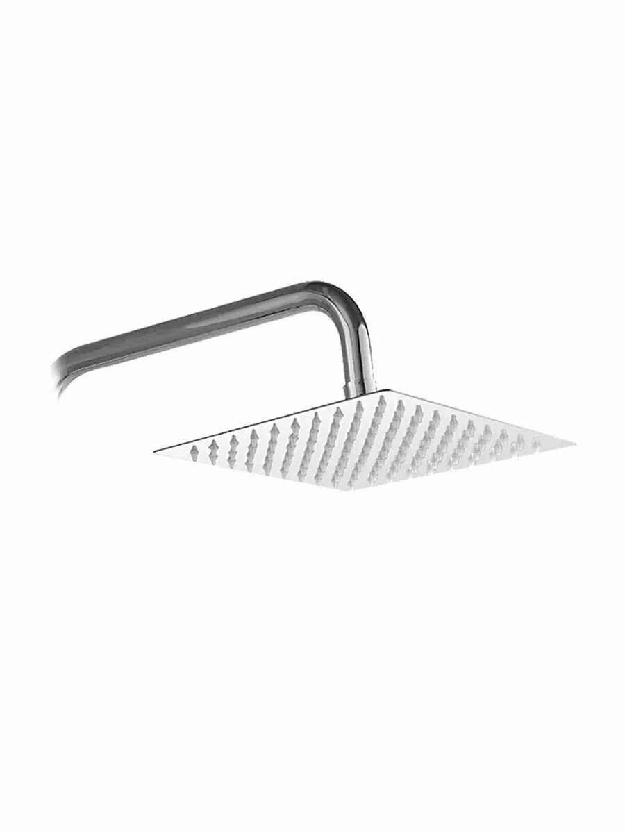 Верхний тропический душ G28 квадратный, нержавеющая сталь, хром — фото 1