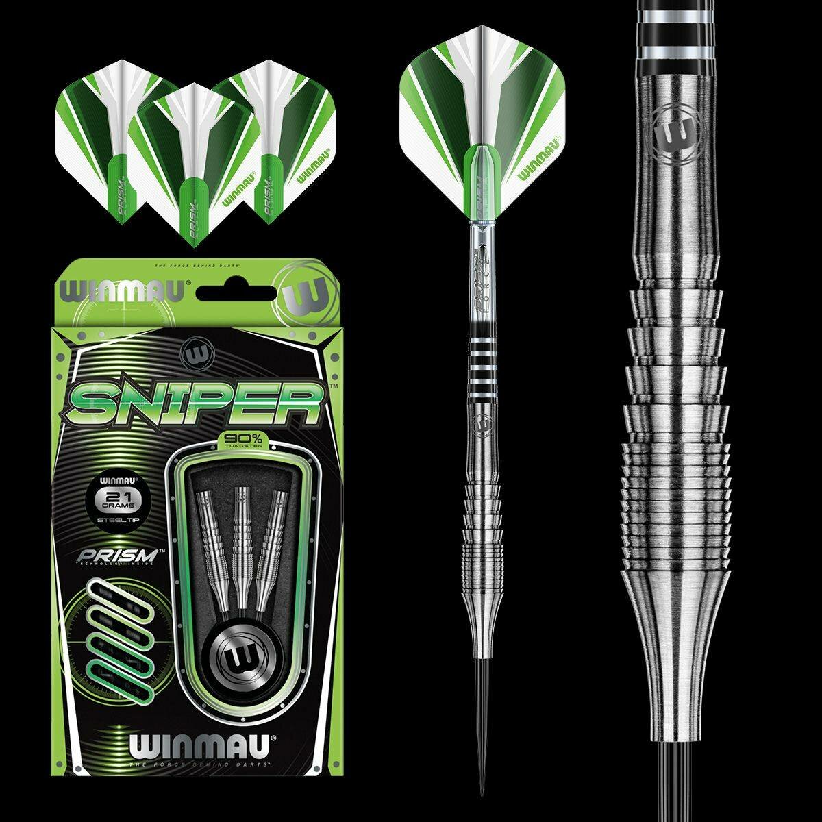 Дротики для дартс профессиональные Winmau Sniper 21 г, вольфрам (1255) — фото 1