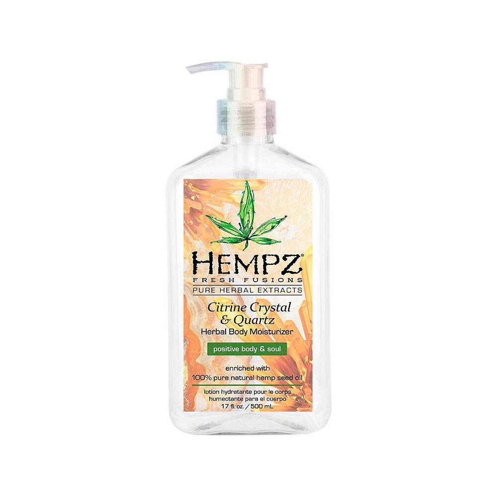 Молочко HEMPZ с мерцающим эффектом для увлажнения тела, 500мл