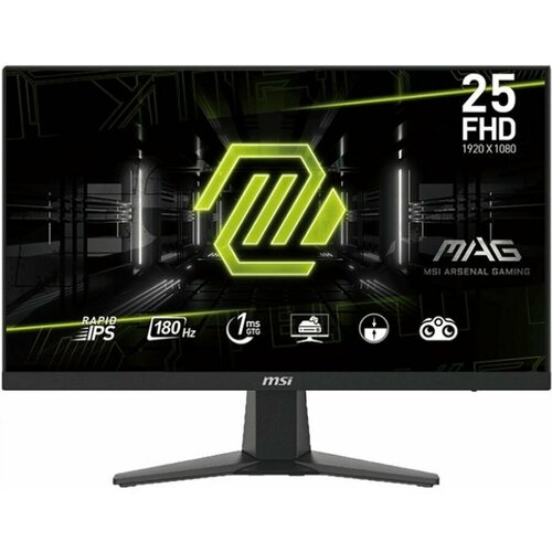 245 Монитор MSI Mag 256F 1920x1080 IPS 180Гц 2хHDMI 1хDP черный 9s6-3bc11h-020 15722₽