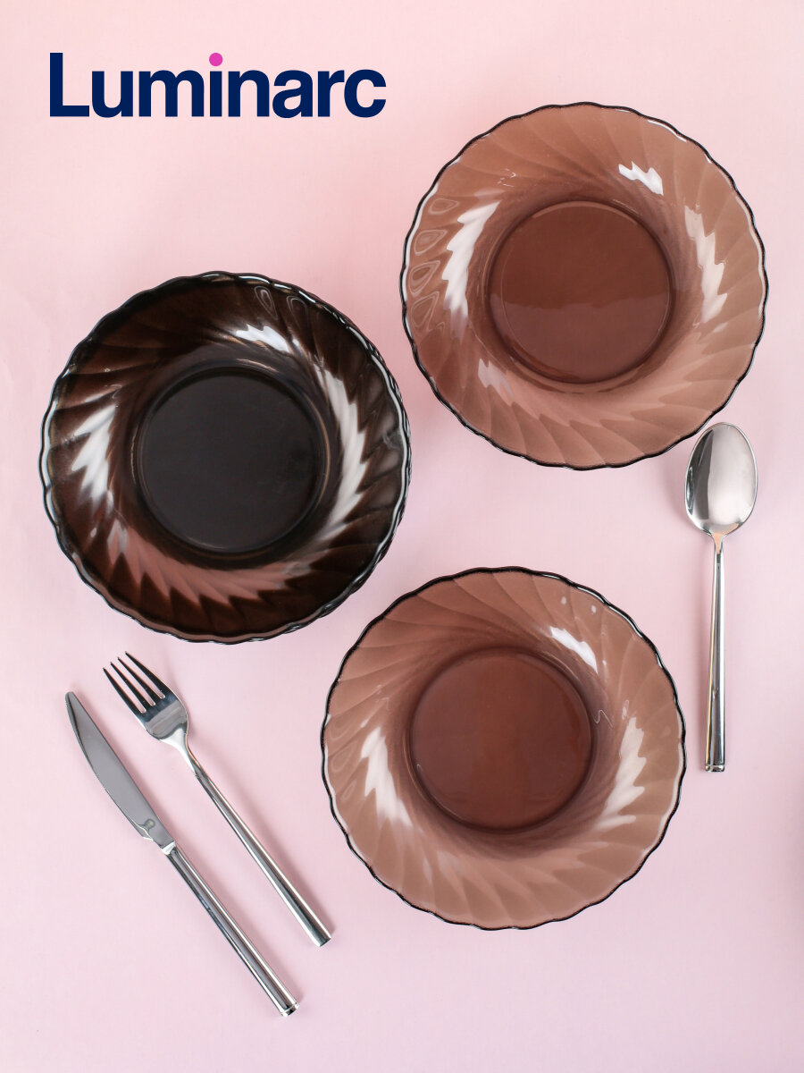 Тарелка суповая океан эклипс 20.5см, LUMINARC — фото 1