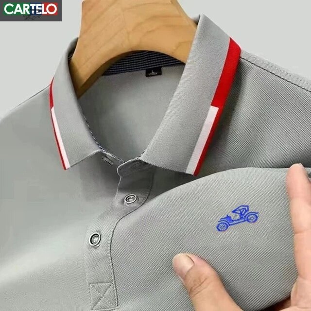 Поло CARTELO, размер 54, серый