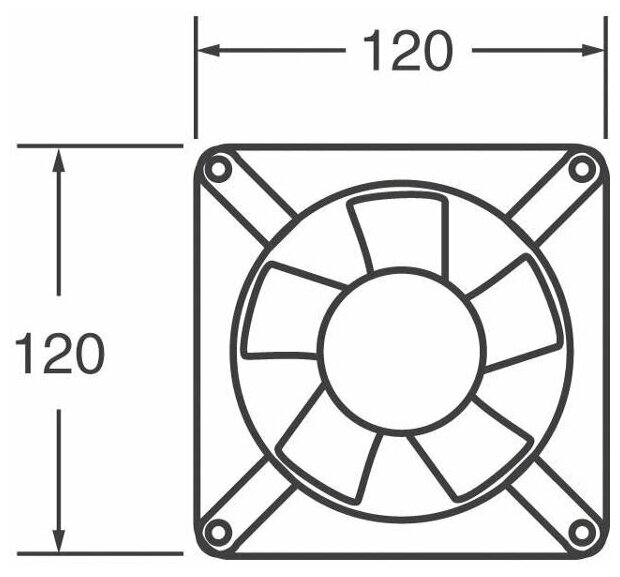 Вентилятор для корпуса SUNON EEC0381B1-000U-A99