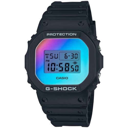 Наручные часы CASIO G-Shock, черный, мультиколор наручные часы casio g shock dw 5600ms 1e