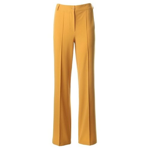 Брюки спортивные Minaku, размер 42, желтый брюки minaku размер 42 желтый