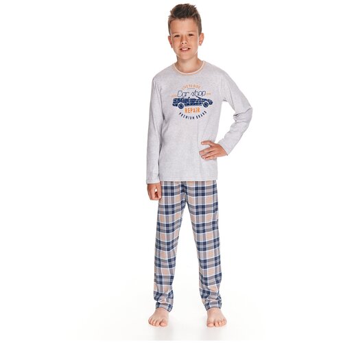 Пижама Taro для мальчиков, размер 86, серый
