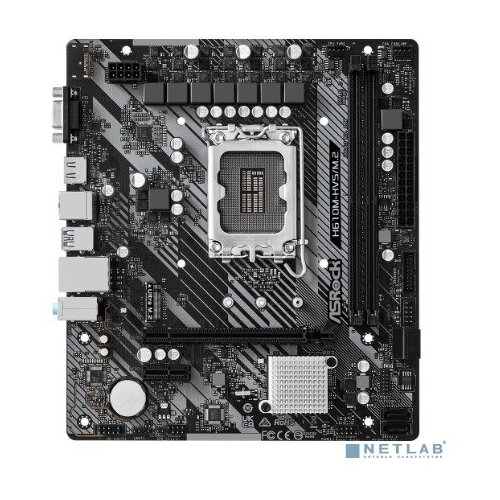 Asrock Материнская плата Asrock H610M-HVSM2 R20 LGA 1700 Intel H610 mATX Ret 2532000₽