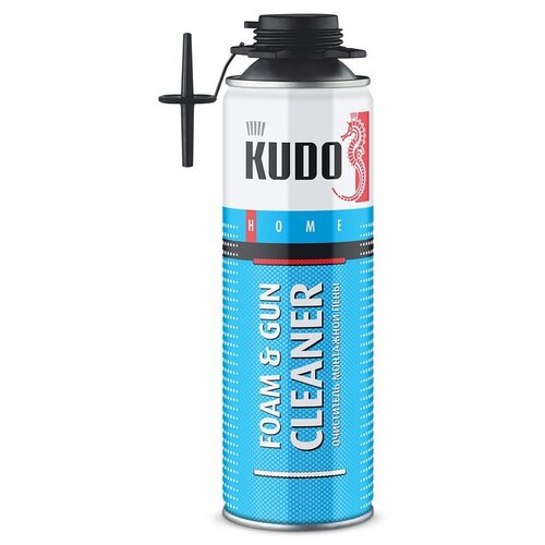 Очиститель монтажной пены KUDO FOAM &GUN CLEAR 650 мл 1 шт. комплект 30 штук очиститель монтажной пены kudo foam