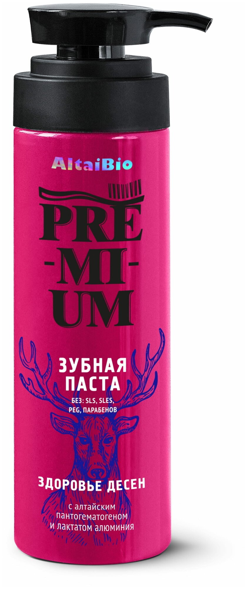 Зубная паста AltaiBio Premium Здоровье десен, 250г