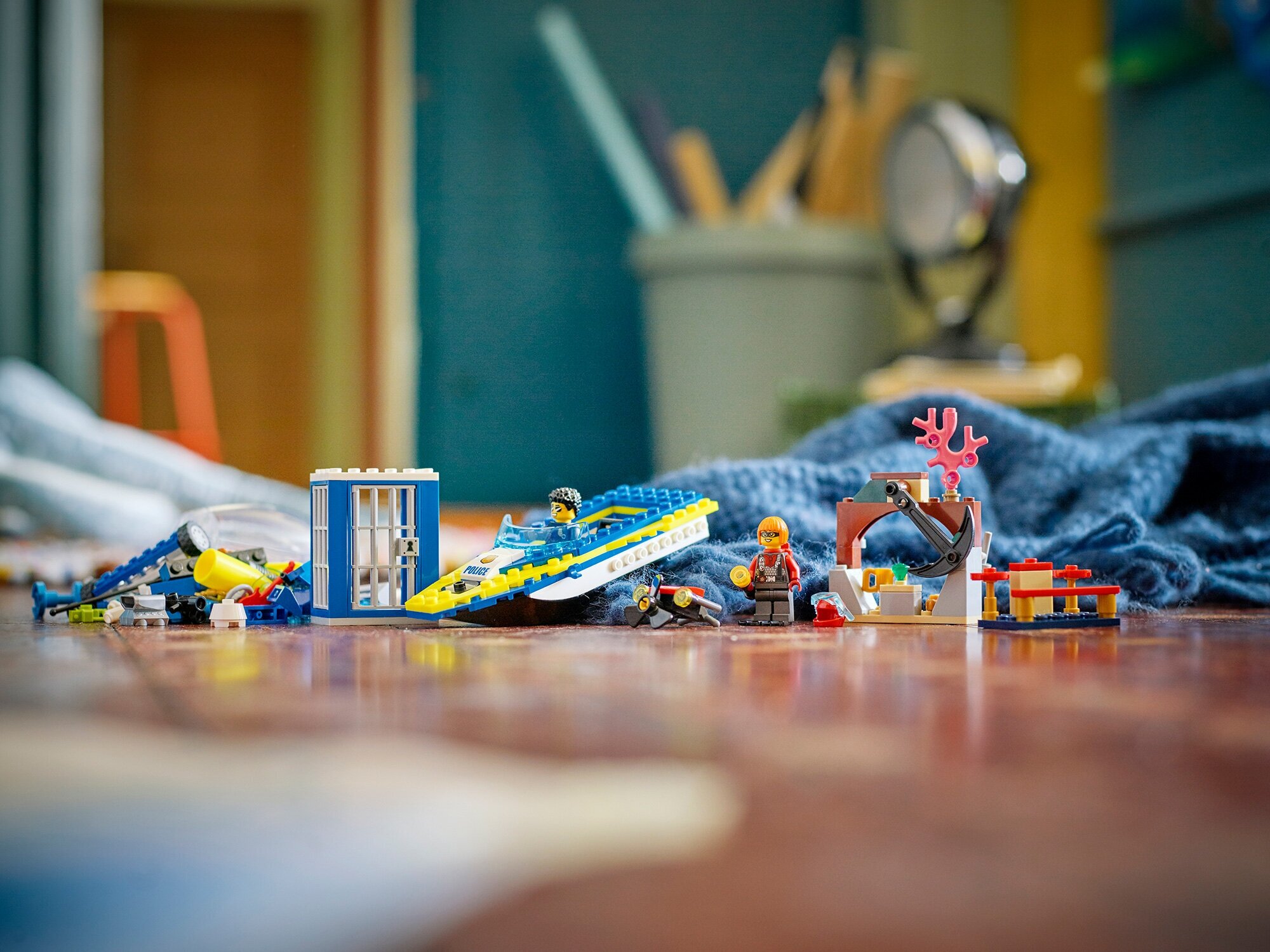 Конструктор Lego City Missions Water Police Detective Missions [60355] - фото №10