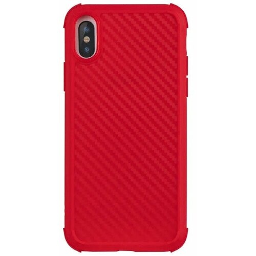 Чехол Devia для iPhone XS Max Shark2 Shockproof, красный силикон силиконовый чехол лама в очках на apple iphone xs max