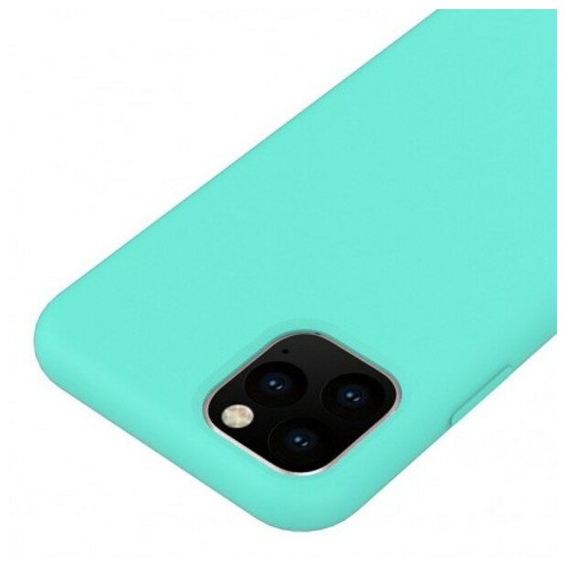 Силиконовый чехол для iPhone 11 Pro Max Hoco бирюзовый