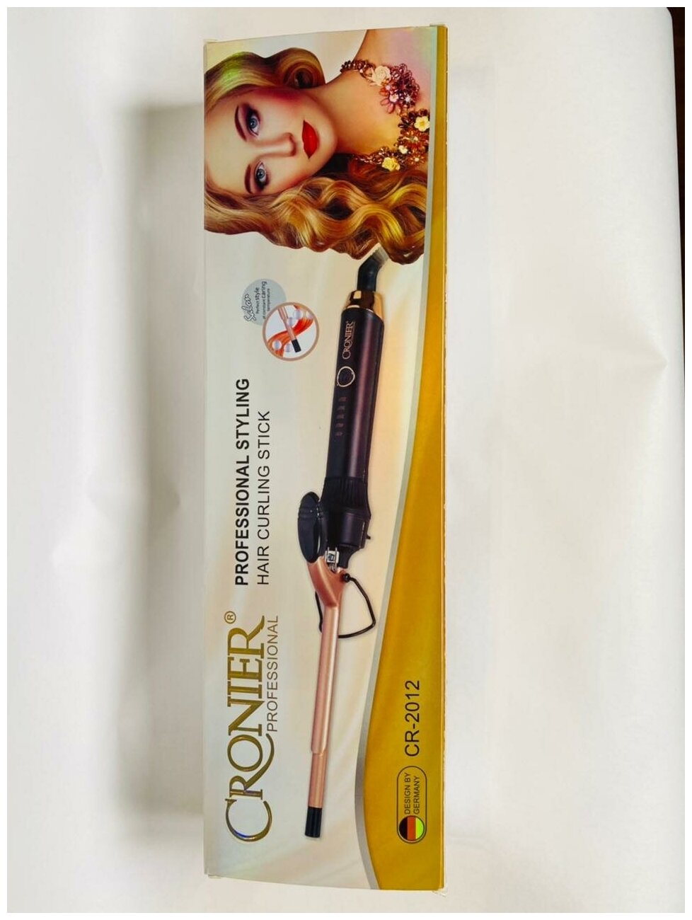 Щипцы для завивки волос 9мм PROFESSIONAL CRONIER CR-2012 - фотография № 18