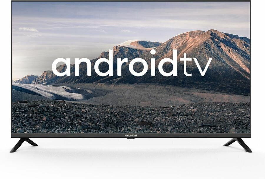 40" Телевизор Hyundai H-LED40BS5002, FULL HD, черный, смарт ТВ, Android TV