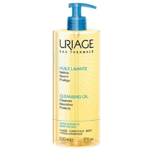 Uriage Масло Cleansing Oil Очищающее Пенящееся, 500 мл uriage масло cleansing oil очищающее пенящееся 500 мл