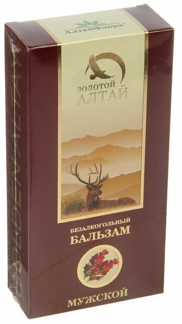 Бальзам АлтайФлора Золотой Алтай Мужской, 340 г, 250 мл