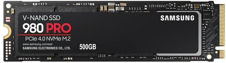 SSD накопитель Samsung 980 PRO M.2 2280 500GB Pci-e (MZ-V8P500BW)