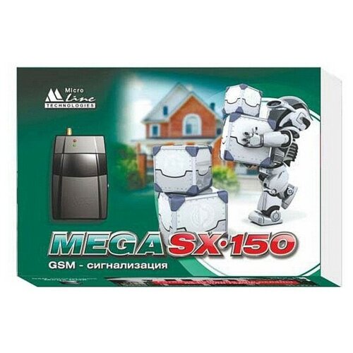 GSM-сигнализация Mega SX-150 для дачи, дома, квартиры и гаража