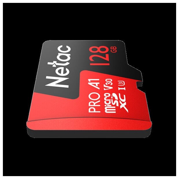 Карта памяти Netac P500 Extreme Pro MicroSDXC 128GB Сlass 10 UHS-I 100MB/s (NT02P500PRO-128G-S)