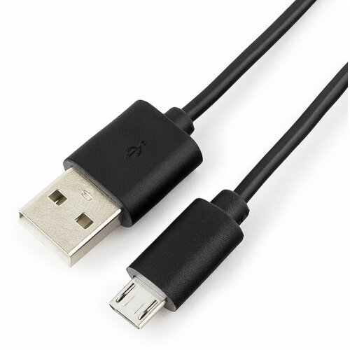 micro usb кабель спиральный cablexpert cc musb2c ambm 6 Кабель Cablexpert USB - MicroUSB (CC-mUSB2-AMBM-1M), 1 м, черный
