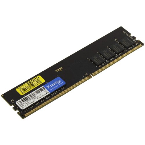 Модуль памяти DDR 4 DIMM 8Gb PC21300, 2666Mhz, KIMTIGO (KMKU8G8682666) (retail) память оперативная ddr4 kimtigo 8gb 2666mhz kmku8g8682666