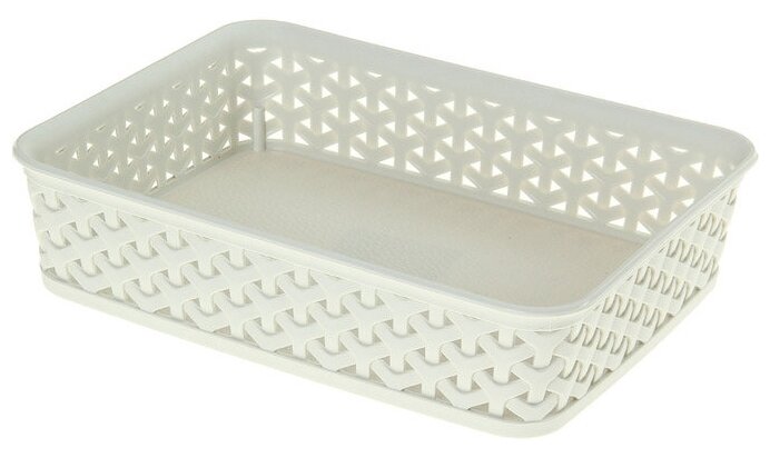 Корзинка My Style Basket 97 25*19*6 см кремовая