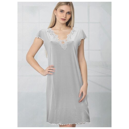 Reina №137 сорочка 3XL серый