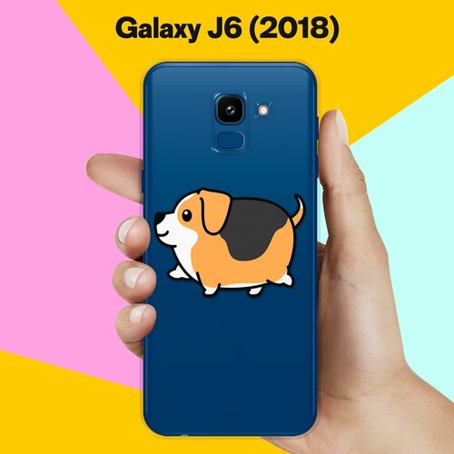 Силиконовый чехол Толстый Бигль на Samsung Galaxy J6 (2018) силиконовый чехол толстый бигль на samsung galaxy a50