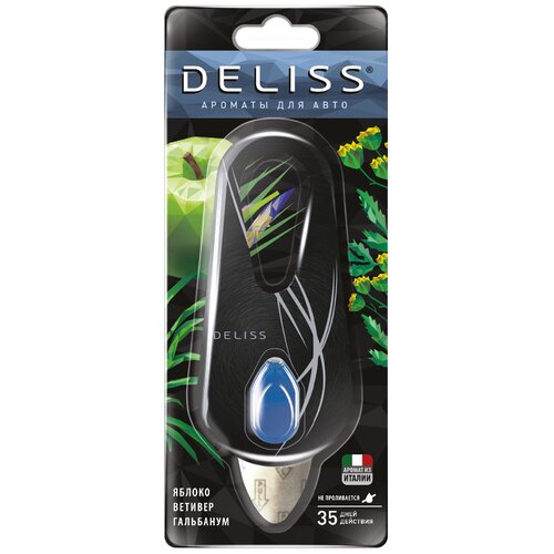 Deliss Ароматизатор для автомобиля, AUTOH004.01/01, Comfort 4 мл