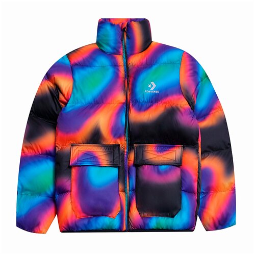 Пуховик Converse Printed Puffer Jacket Thermo Heat Signature / L