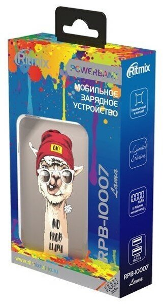 Внешний аккумулятор Ritmix RPB-10007 Bulldog