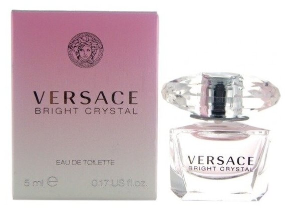 Versace туалетная вода Bright Crystal, 5 мл