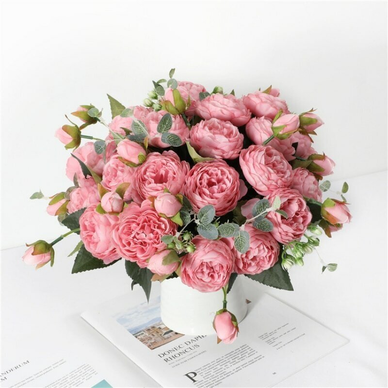 Пионовидные розы искусственные цветы св. роз