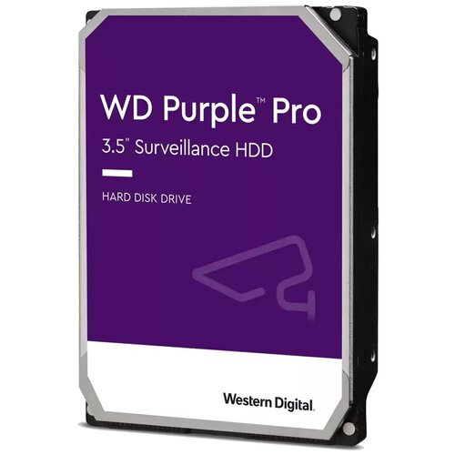 3.5 8 ТБ Жесткий диск WD Purple Pro (WD8001PURP) жёсткий диск wd 3 5 sata iii video purple pro 10000gb wd101purp