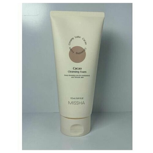 MISSHA Нежная очищающая пенка Creamy Latte Cleansing Foam, #Cacao