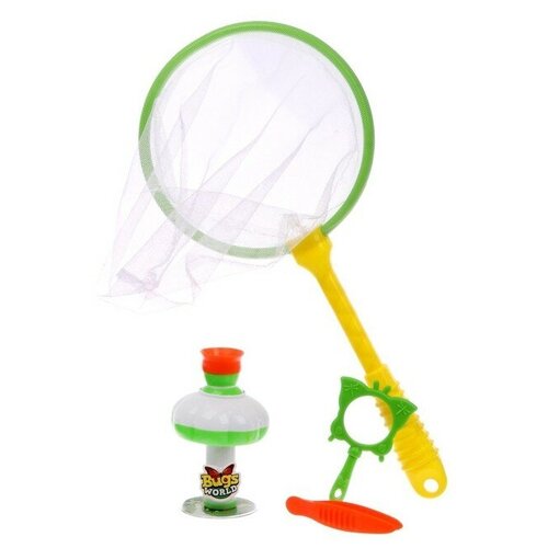 Набор для исследования насекомых «Ловкий биолог», 5 предметов, в пакете