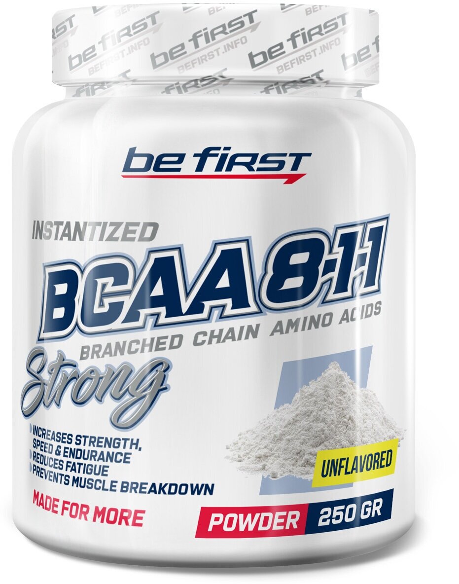 Be First BCAA 8:1:1 INSTANTIZED powder 250 г без вкуса