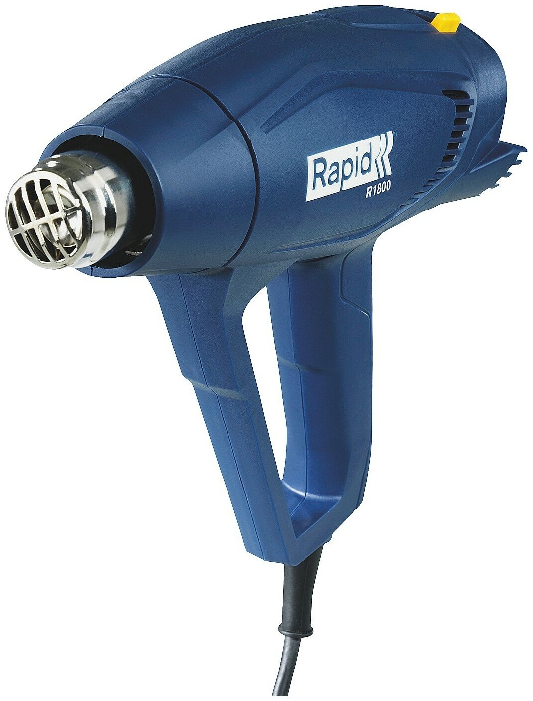 RAPID R: Hot Air Gun фен строительный 1800 Вт в кейсе. Регулировка температуры: 300-550 ° C. Расход воздуха: 250-450 л/мин. 2 режима воздушного потока