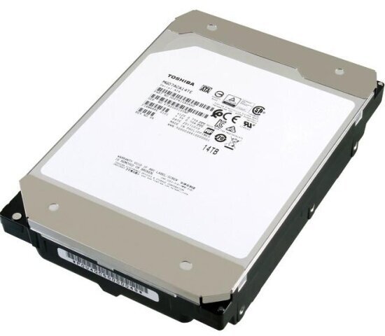 Жесткий диск Toshiba Enterprise Capacity MG07ACA14TE 3.5" 14.0Tb SATA 6 Gbit/s, 256 Mb, 7200 rpm. HeliumCMR.